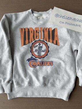 Vintage Virginia Cavaliers Basketball Team Sweatshirt, University of Virginia